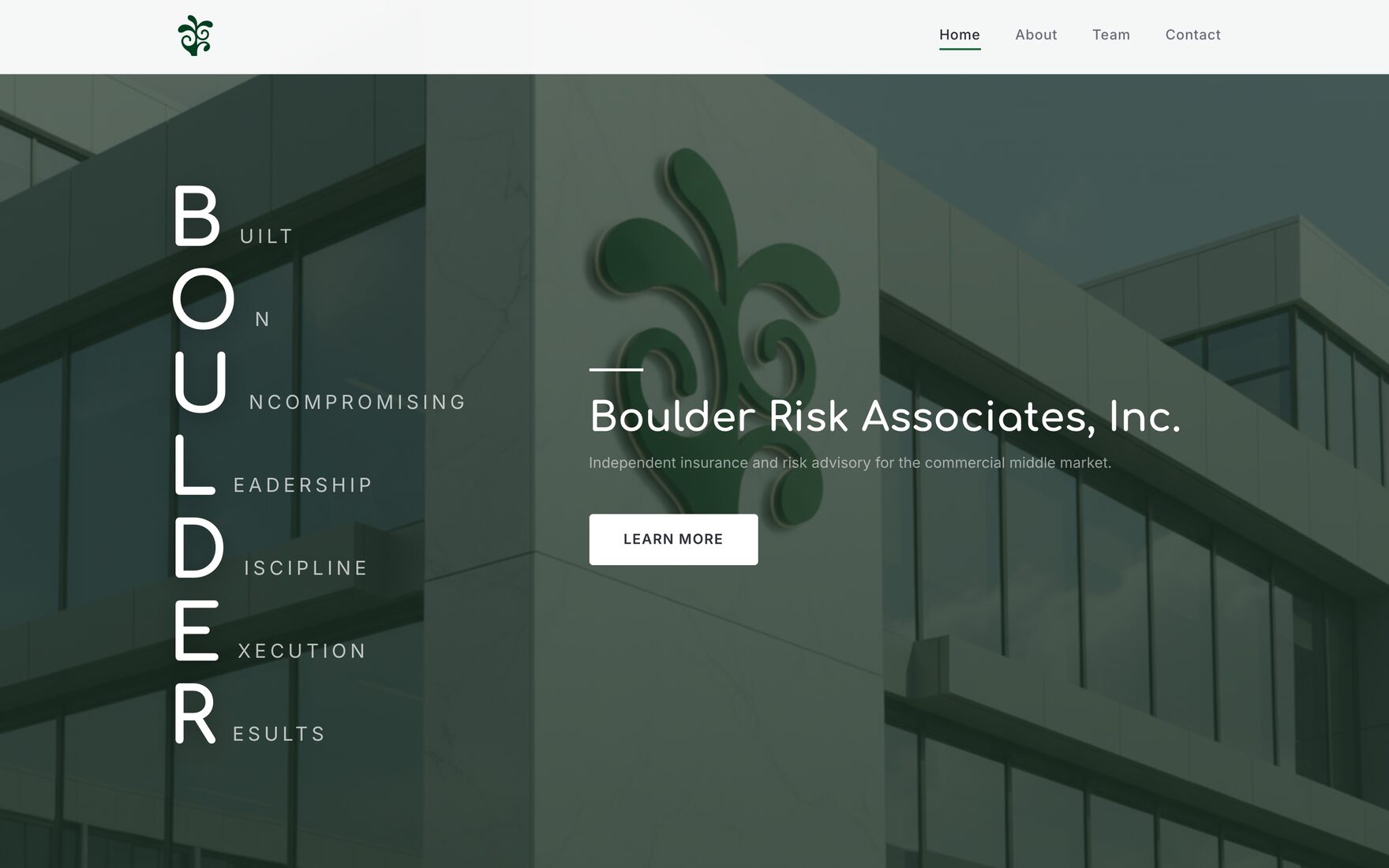 Boulder Risk, Risk, handled
