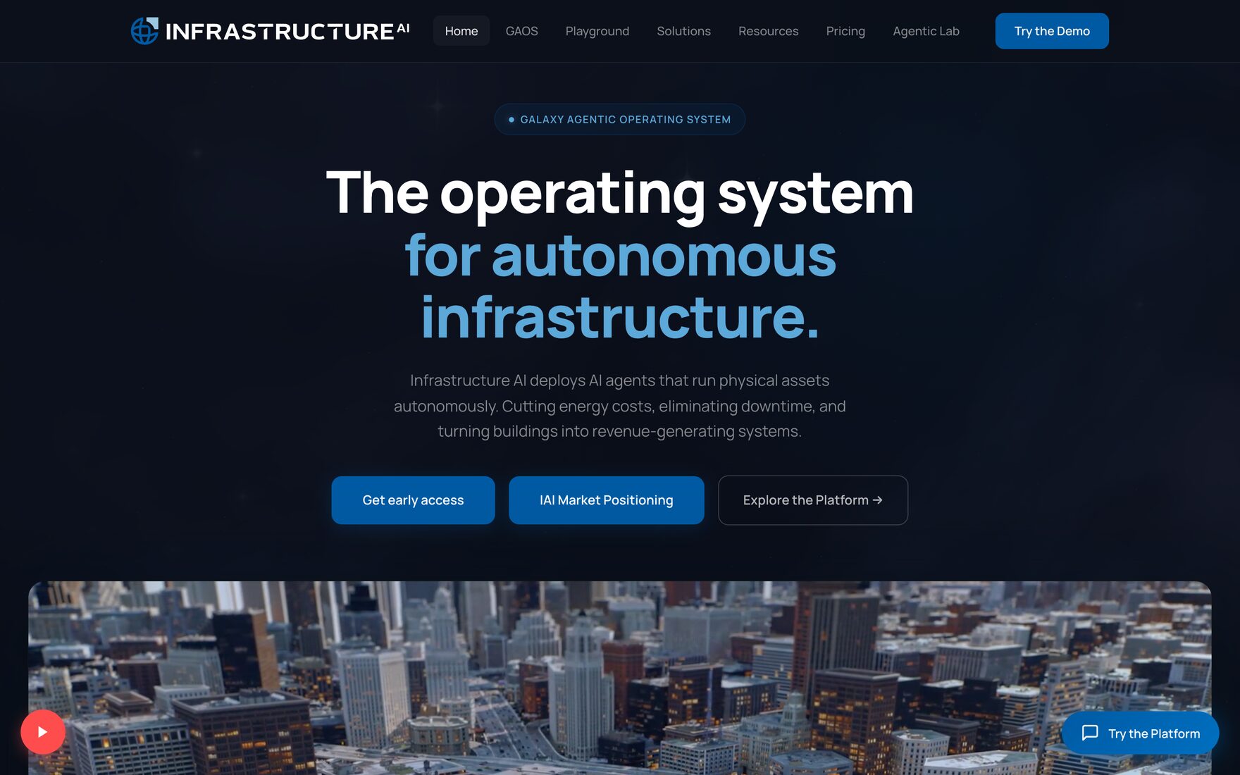 Infrastructure AI, The OS for autonomous infrastructure