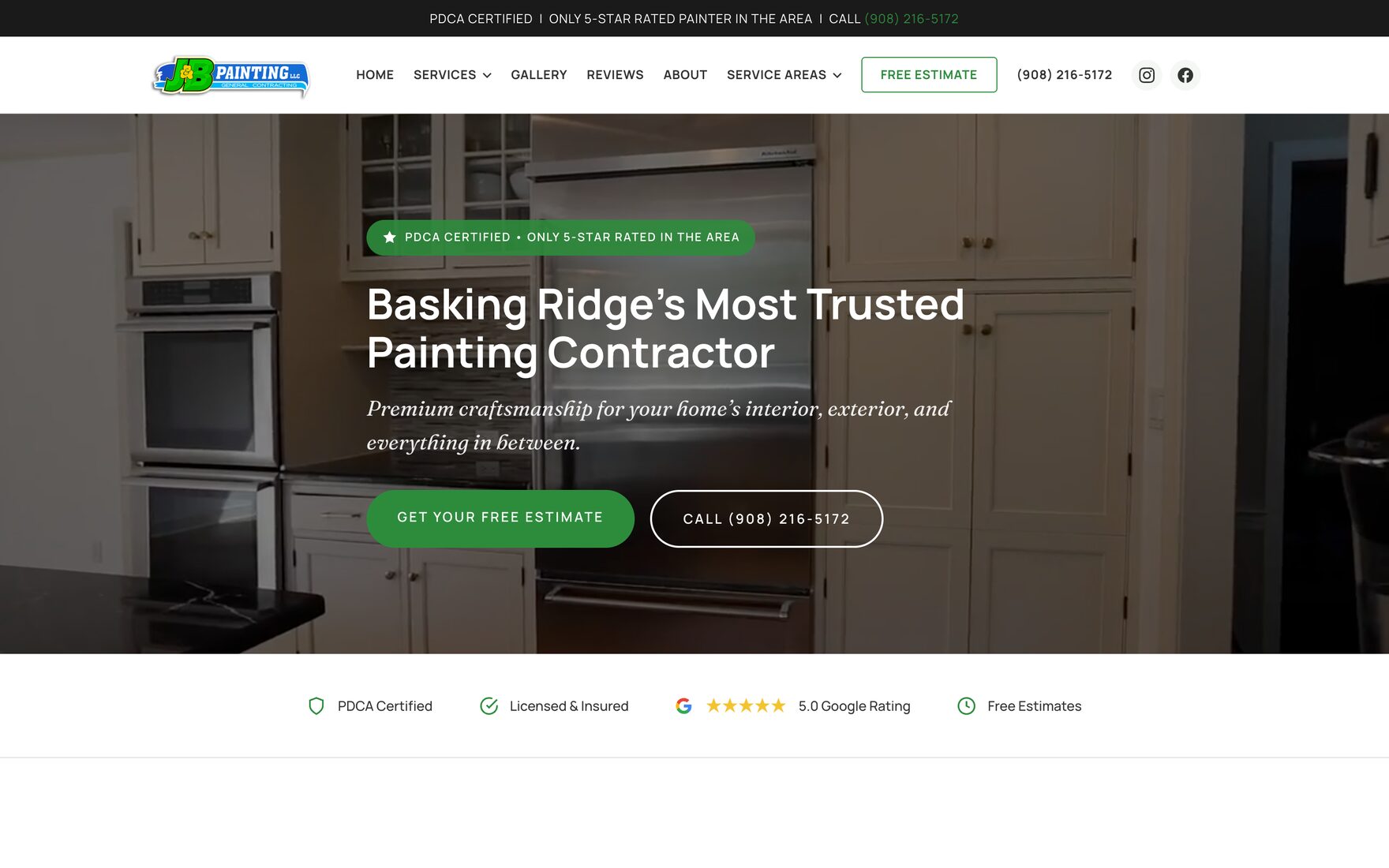 J&B Painting, Basking Ridge's trusted painter